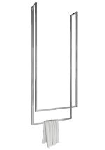 Ceiling Towel Rack Double Stainless Steel M