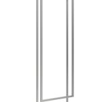 Ceiling Towel Rail Double Brushed Stainless Steel S