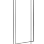 Ceiling Towel Rail Double Brushed Stainless Steel M