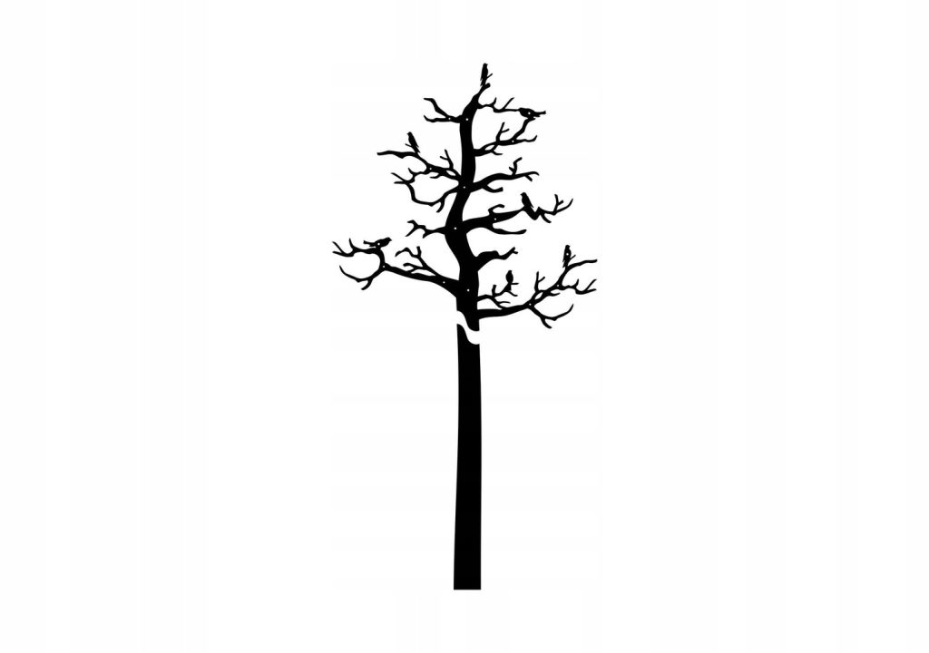 Wall Hanger Tree Birds 130 cm - Image 2