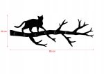 Wall Hanger Branch Cat 80 cm - Image 5