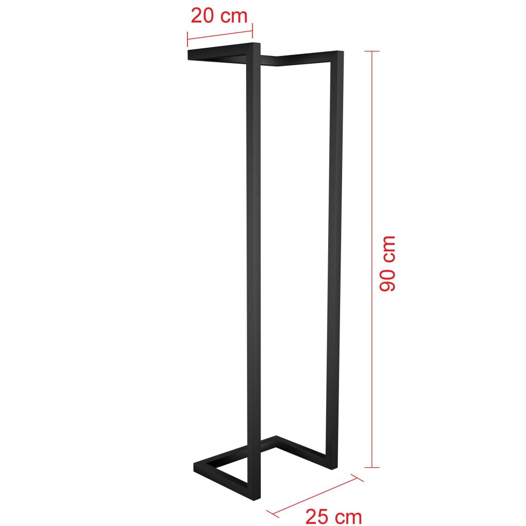 Wall Mounted Towel Holder Loft 90 cm - Image 3