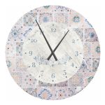 Large Hanging Clock Mosaic 80 cm
