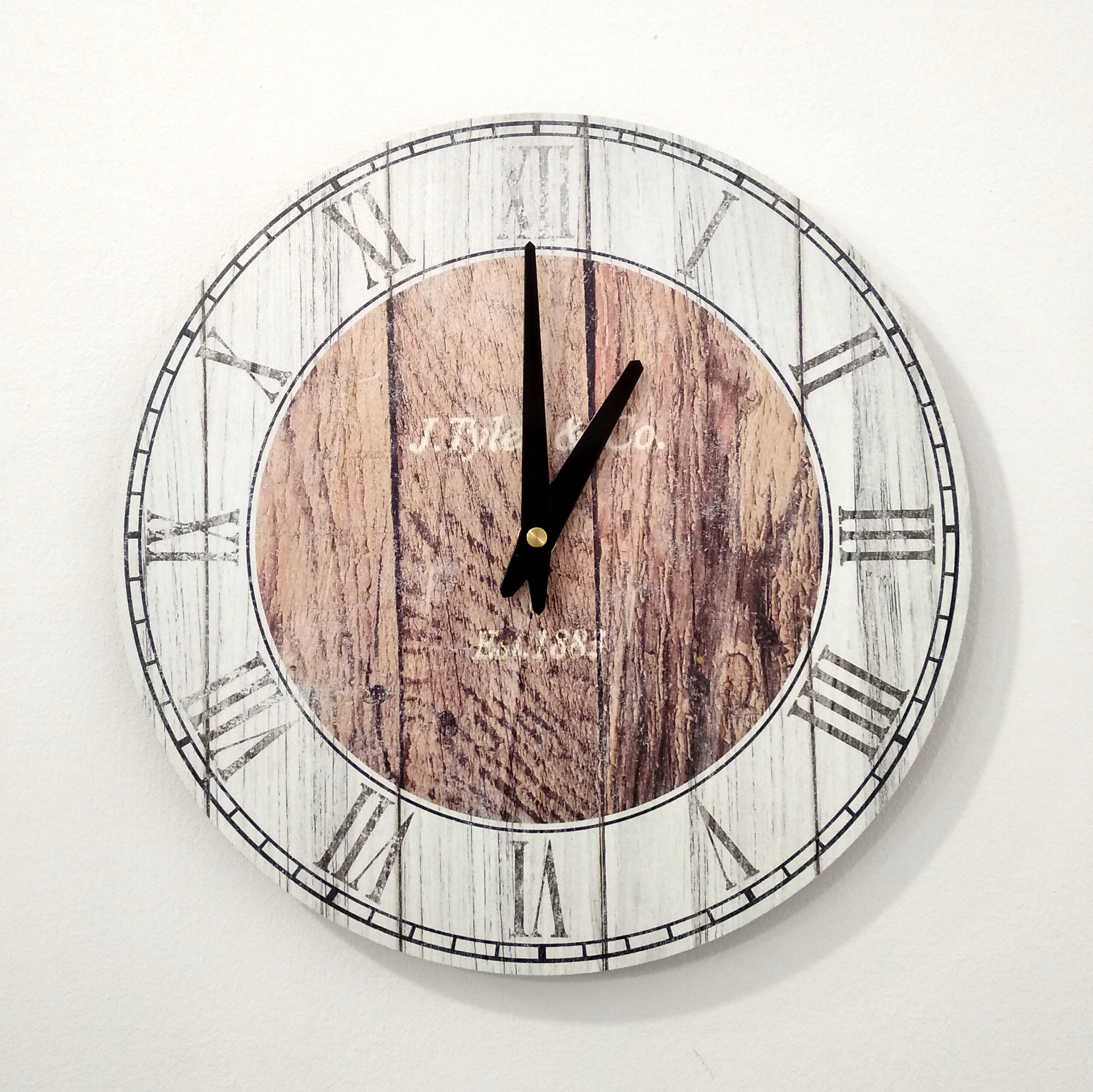 ZH_30cm_27 Clock for Living Room Wood 30 cm - Image 1