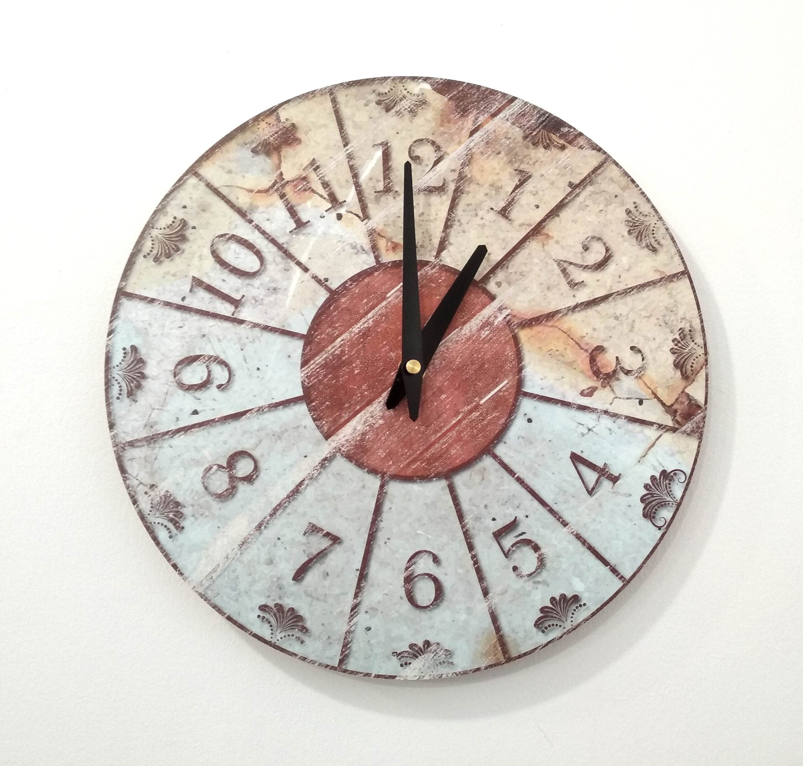 ZH_30cm_31 Light Wall Clock Glass 30 cm - Image 1