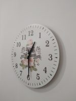 Wall Clock Roses 30 cm - Image 3