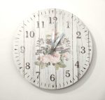 Wall Clock Roses II 30cm