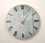 Wall Clock Blue 30 cm