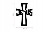 Metal Wall Cross KNS003 15 cm - Image 6
