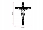 Metal Wall Cross KNS002 30 cm - Image 4