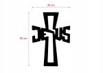 Metal Wall Cross KNS003 50 cm - Image 6