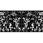 Aurora double-leaf gate 400×170 cm