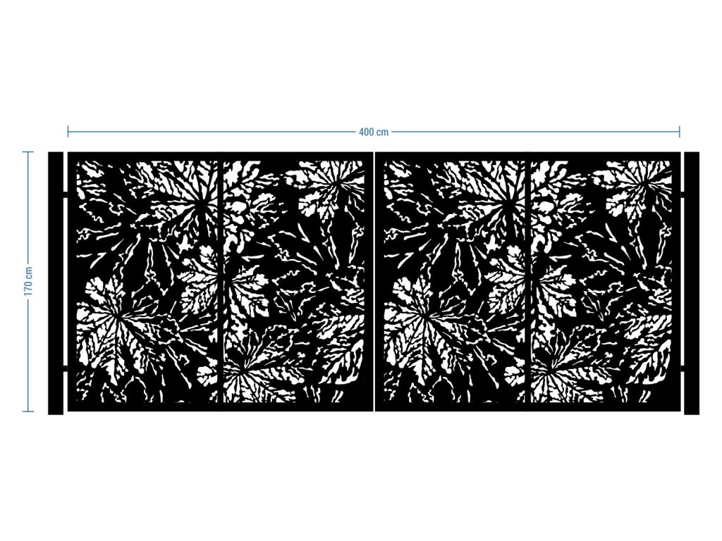 Bi Fold Driveway Gate Viviana 400×170 cm - Image 2