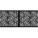 Bi Fold Driveway Gate Nicola 400×150 cm