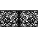 Bi Fold Driveway Gate Zina 400×150 cm