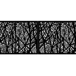 Bi Fold Driveway Gate Margarita 400×150 cm