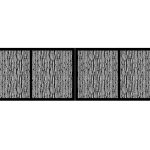 Bi Fold Driveway Gate Maura 400×120 cm