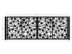 Bi Fold Driveway Gate Noemi 400×150 cm - Image 2