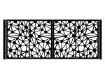 Bi Fold Driveway Gate Noemi 400×170 cm
