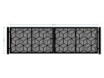Elena double-leaf gate 400×120 cm - Image 2