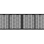 Bi Fold Driveway Gate Nina 400×120 cm