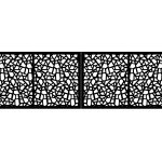 Bi Fold Driveway Gate Zana 400×120 cm