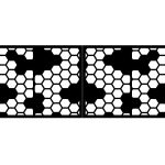 Bi Fold Driveway Gate Isabella 400×150 cm