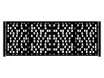 Double-leaf gate Cristina 400×150 cm