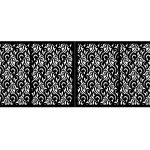 Bi Fold Driveway Gate Luisa 400×150 cm