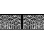 Bi Fold Driveway Gate Loretta 400×120 cm