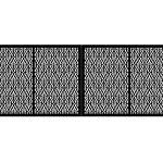 Bi Fold Driveway Gate Loretta 400×150 cm