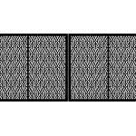 Bi Fold Driveway Gate Loretta 400×170 cm