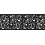 Bi Fold Driveway Gate Lisa 400×120 cm