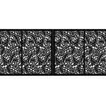 Bi Fold Driveway Gate Lisa 400×150 cm