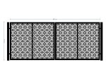 Gianna double-leaf gate 400×170 cm - Image 2