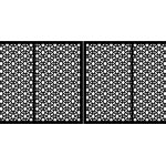 Bi Fold Driveway Gate Giulia 400×170 cm