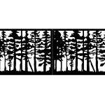 Bi Fold Driveway Gate Veronica 400×170 cm