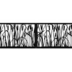 Bi Fold Driveway Gate Diana 400×120 cm