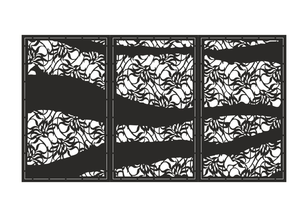 Garden Screen Panel bot 7_02 1,2m x 2m - Image 3