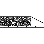 Sliding Driveway Gate Camilla 400×120 cm