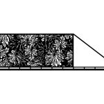Sliding Driveway Gate Viviana 600×170 cm