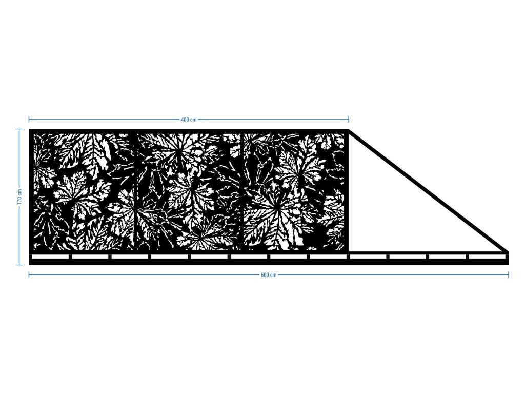 Sliding Driveway Gate Viviana 600×170 cm - Image 2