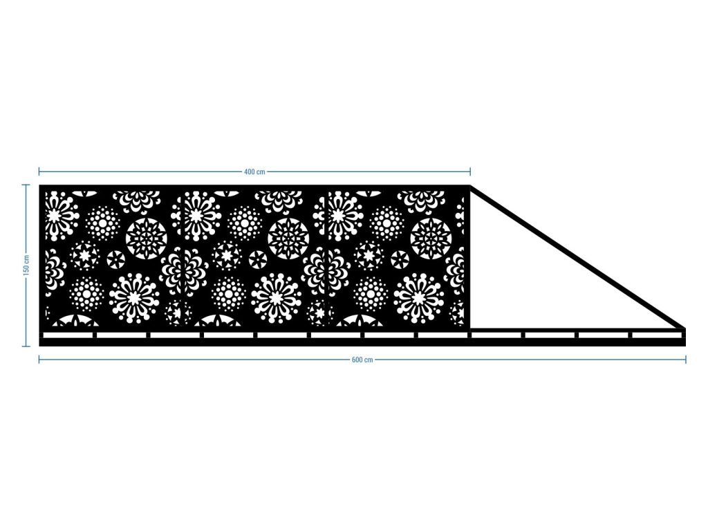 Sliding Driveway Gate Valeria 600×150 cm - Image 2
