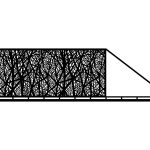 Sliding Driveway Gate Margarita 600×170 cm