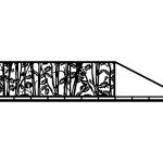 Sliding Driveway Gate Serena 400×120 cm