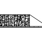 Sliding Driveway Gate Serena 600×150 cm