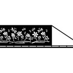 Sliding Driveway Gate Terina 600×150 cm