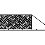 Sliding Driveway Gate Mia 600×170 cm