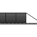 Sliding Driveway Gate Dina 600×150 cm