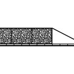 Sliding Driveway Gate Zana 400×120 cm